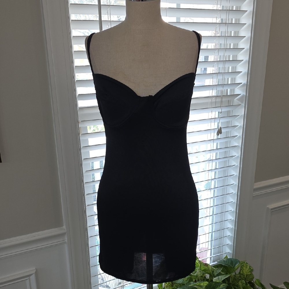 Elegant Black Shapewear Slip